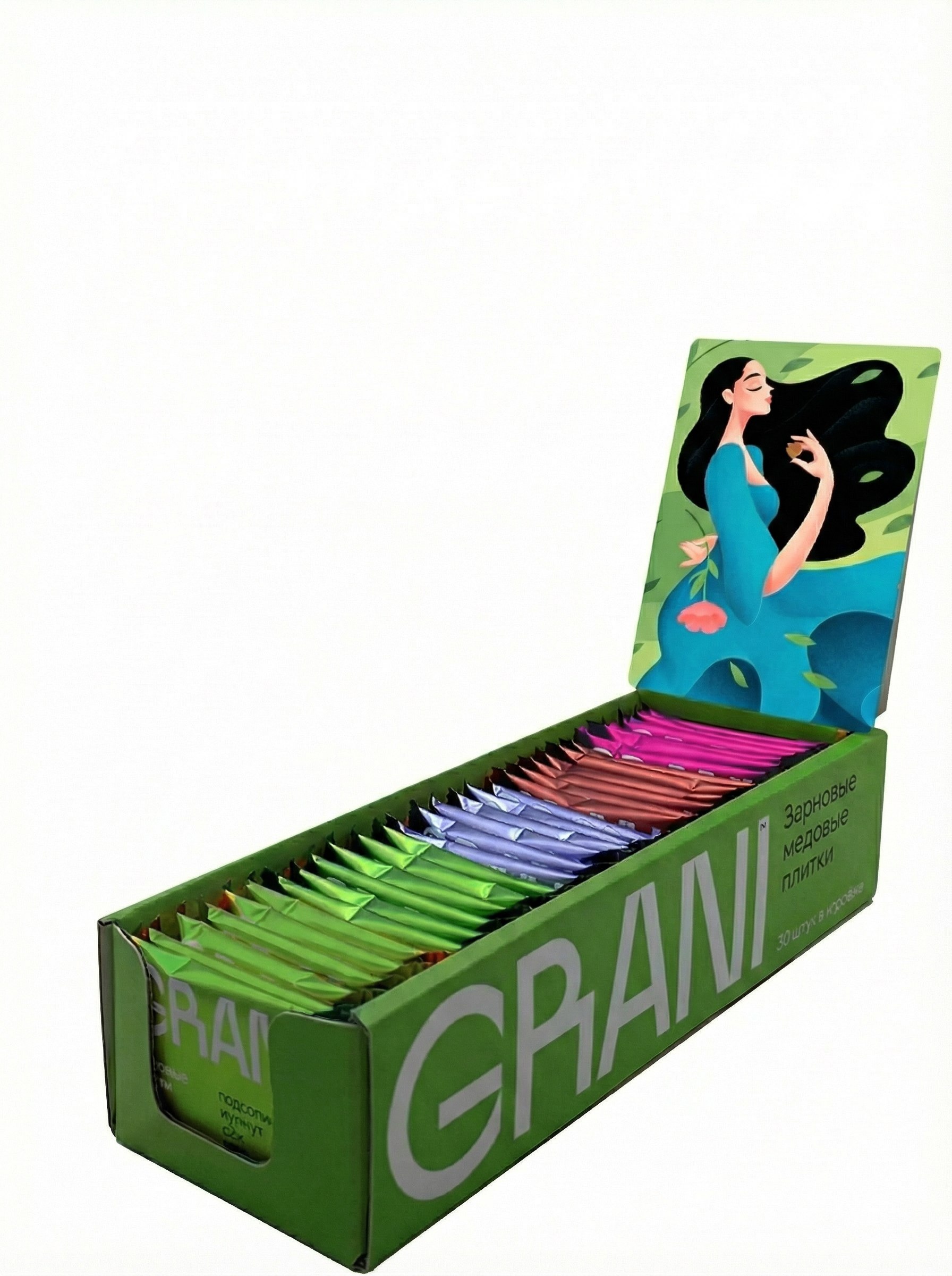 Карточка зерновых медовых плиток до: без поясняющей инфографики